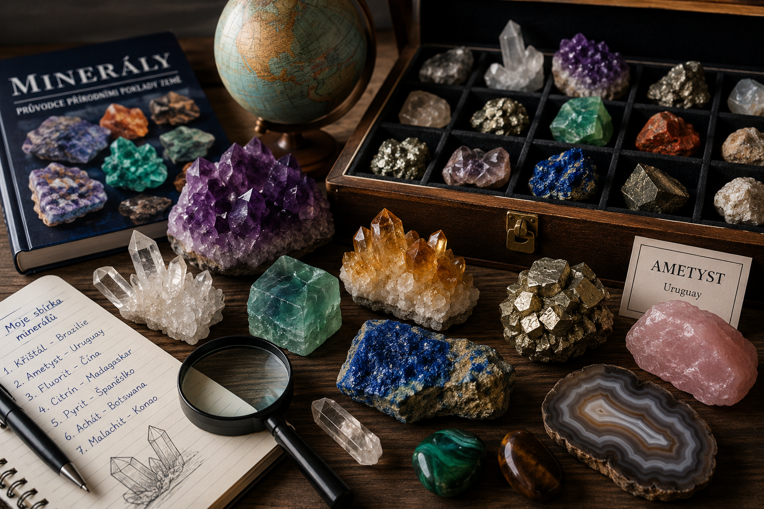 Jak správně začít se sbírkou minerálů | Průvodce pro začátečníky | MINERALS-STONES®